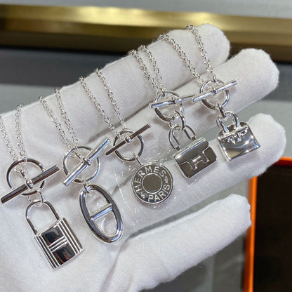 [Lumi Jewelry]CONSTANCE PEDANT SILVER NECKLACE
