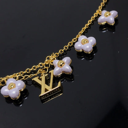 [Lumi Jewelry]LOGO 6 MOTIF STAR AND SUN GOLD BRACELET
