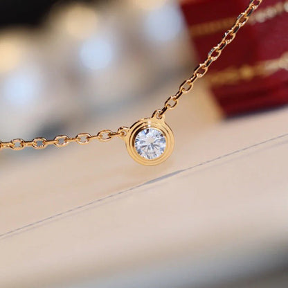 [Lumi Jewelry]DAMOUR DIAMOND NECKLACE