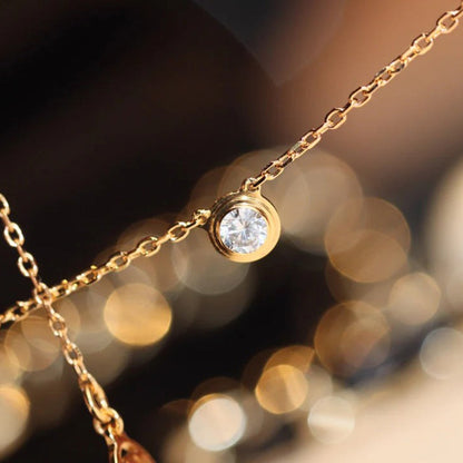 [Lumi Jewelry]DAMOUR DIAMOND NECKLACE