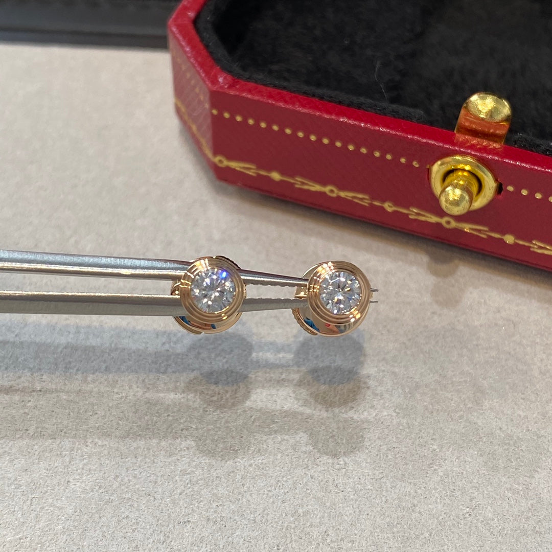 [Lumi Jewelry]DAMOUR DIAMOND EARRINGS