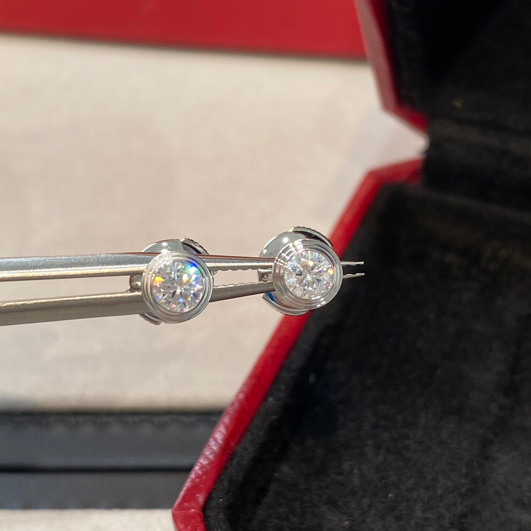 [Lumi Jewelry]DAMOUR DIAMOND EARRINGS