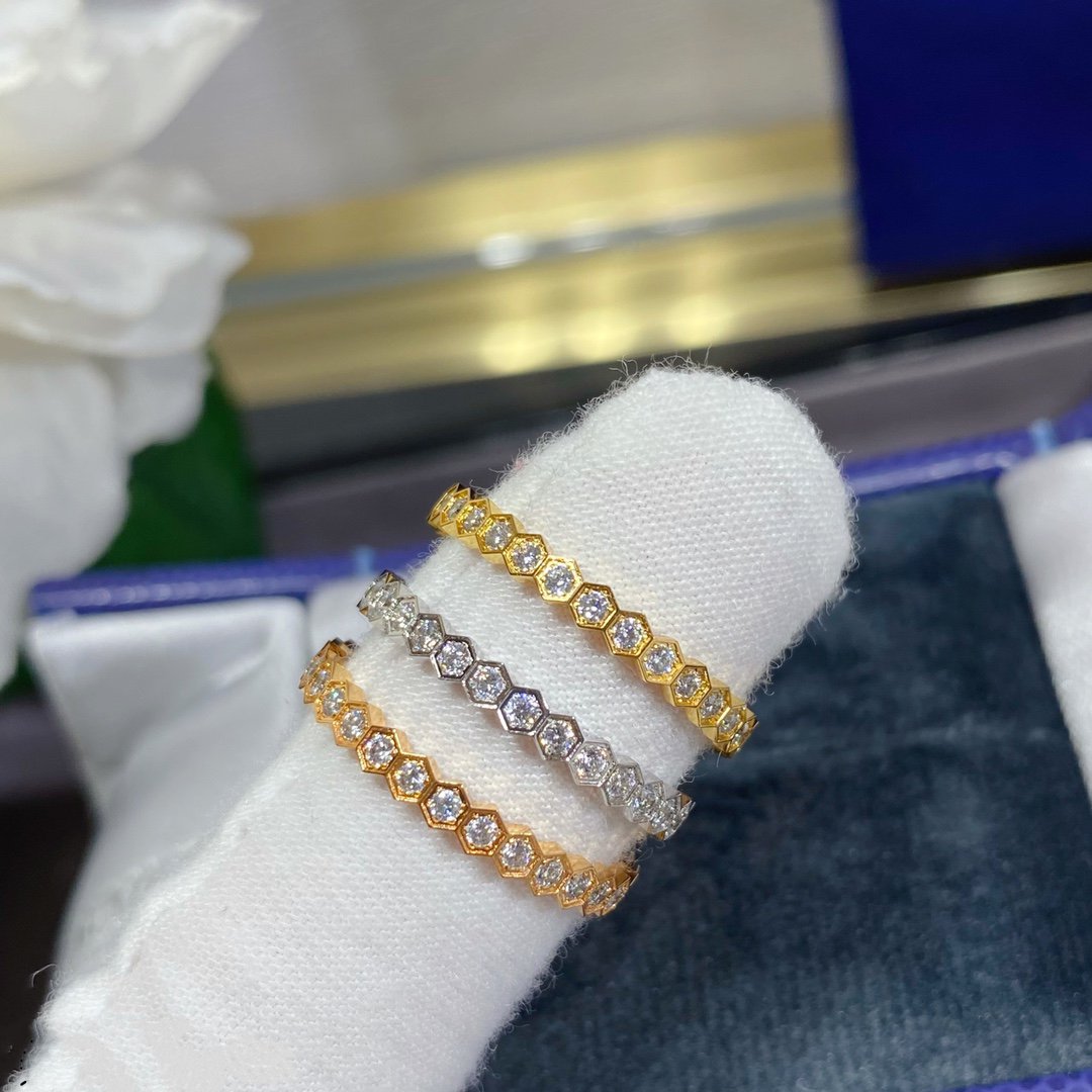 [Lumi Jewelry]BEE LOVE DIAMOND PAVED SMALL RING
