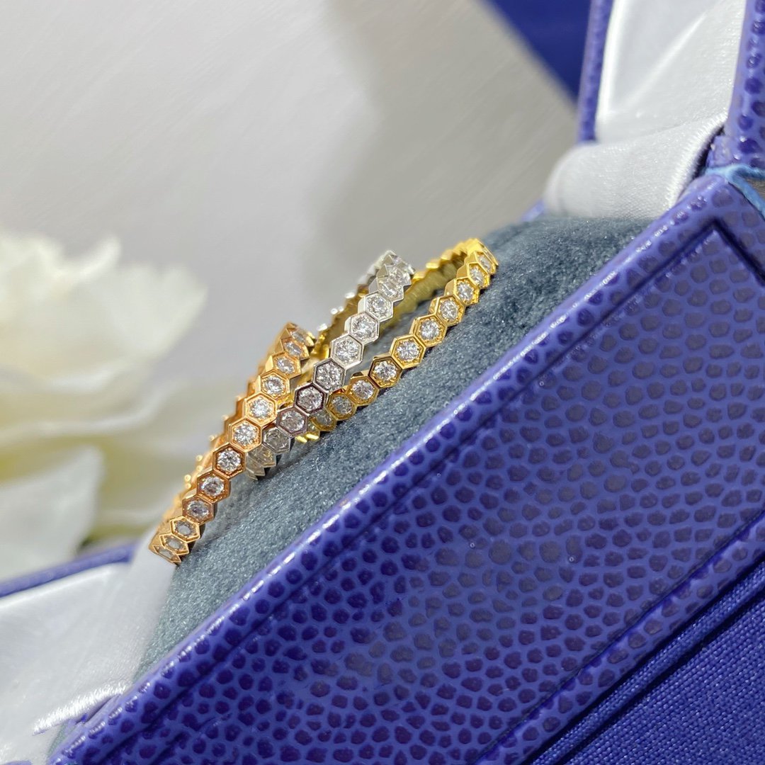 [Lumi Jewelry]BEE LOVE DIAMOND PAVED SMALL RING