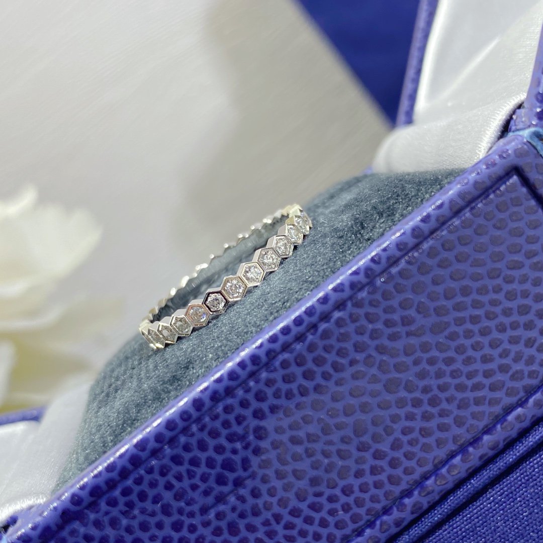 [Lumi Jewelry]BEE LOVE DIAMOND PAVED SMALL RING