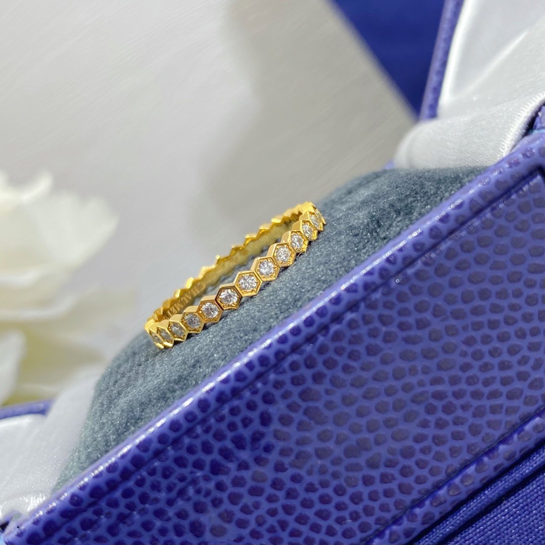 [Lumi Jewelry]BEE LOVE DIAMOND PAVED SMALL RING