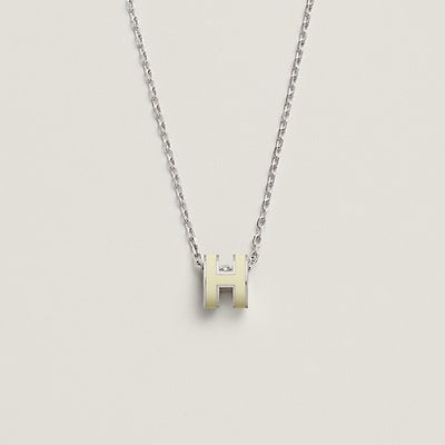 [Lumi Jewelry]HM CLIC YELLOW ENAMEL GOLD NECKLACE