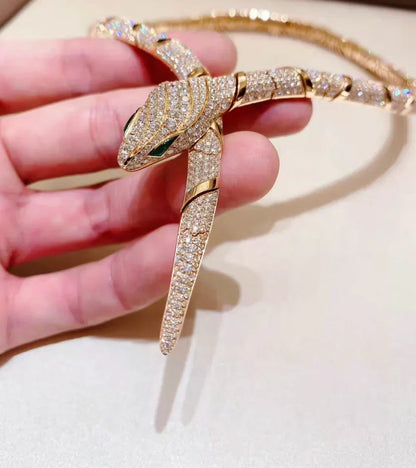 [Lumi Jewelry]HAUTE COUTURE GOLD SERPENTI NECKLACE