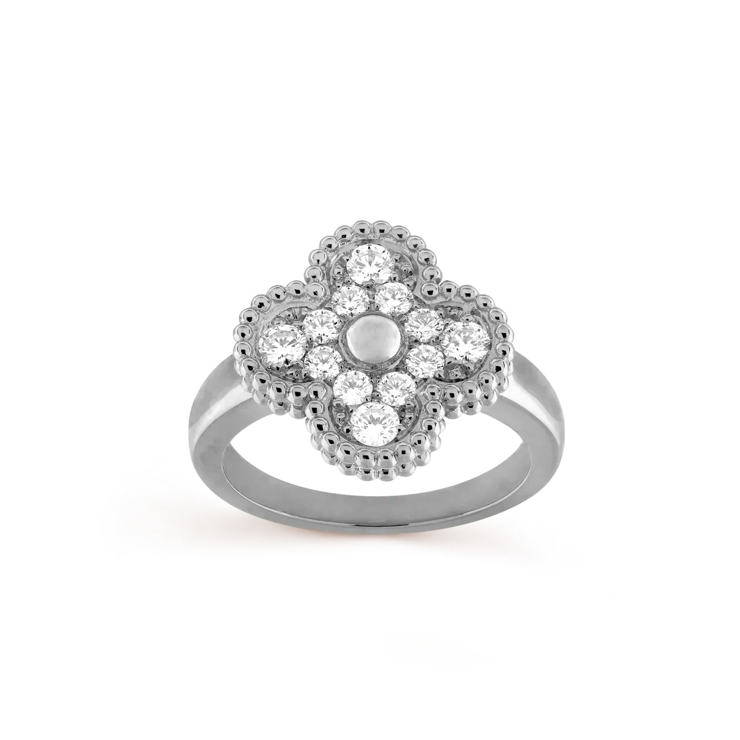 [Lumi Jewelry]CLOVER DIAMOND RING
