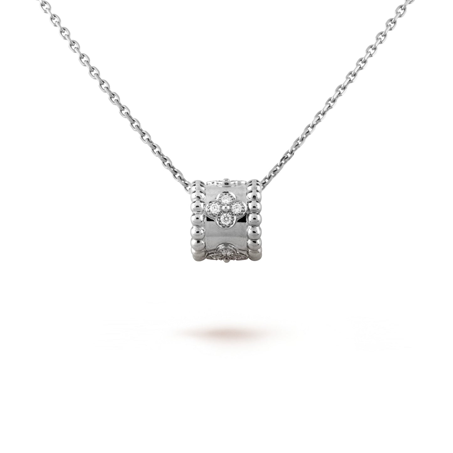 [Lumi Jewelry]PERLEE PEDANT SIVLER DIAMOND NECKLACE