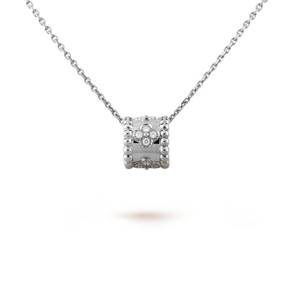 [Lumi Jewelry]PERLEE PEDANT SIVLER DIAMOND NECKLACE