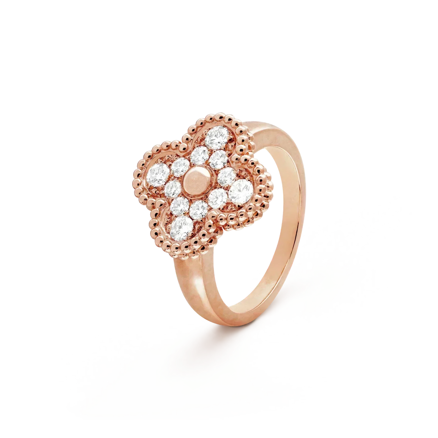 [Lumi Jewelry]CLOVER DIAMOND RING
