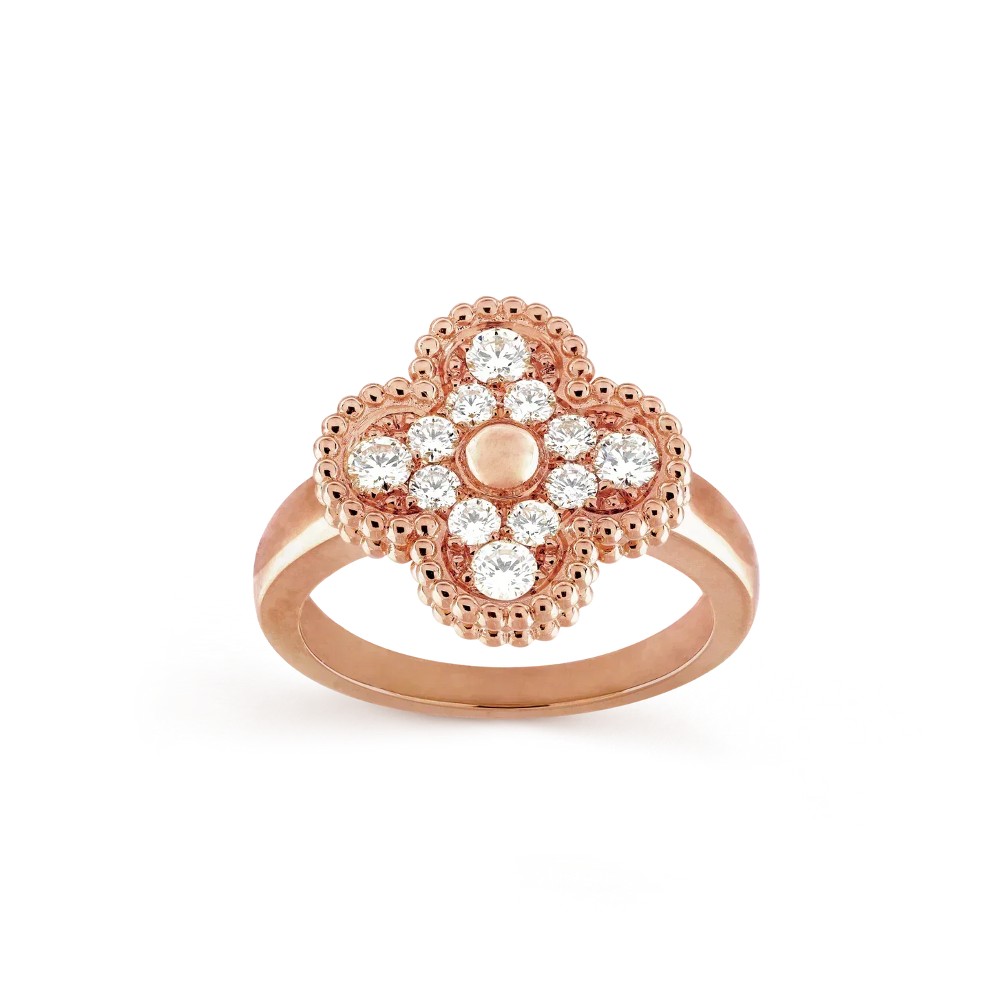 [Lumi Jewelry]CLOVER DIAMOND RING
