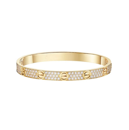 [Lumi Jewelry]LOVE BRACELET 6.1MM DIAMOND-PAVED