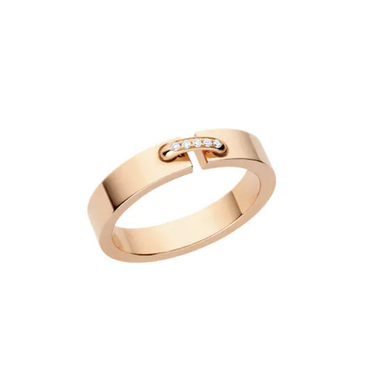 [Lumi Jewelry]ALLIANCE LIENS VIDENCE DIAMOND 4MM RING