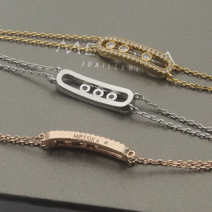 [Lumi Jewelery] Move Classique pav辿 bracelet