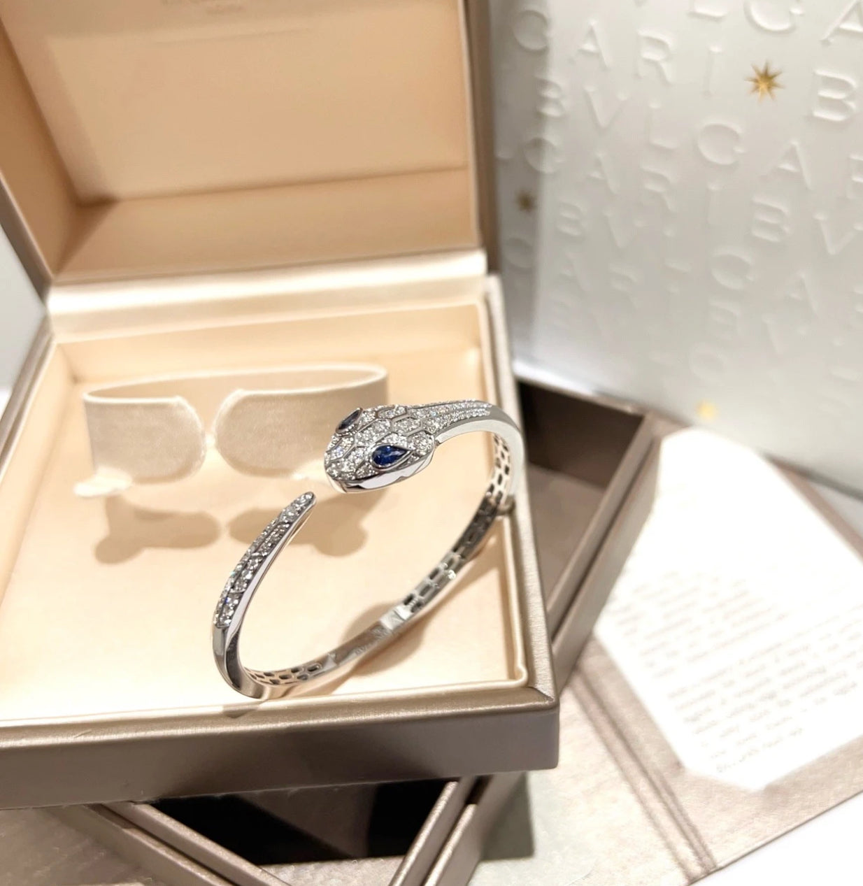 [Lumi Jewelry]HAUTE COUTURE SILVER SERPENTI BRACELET