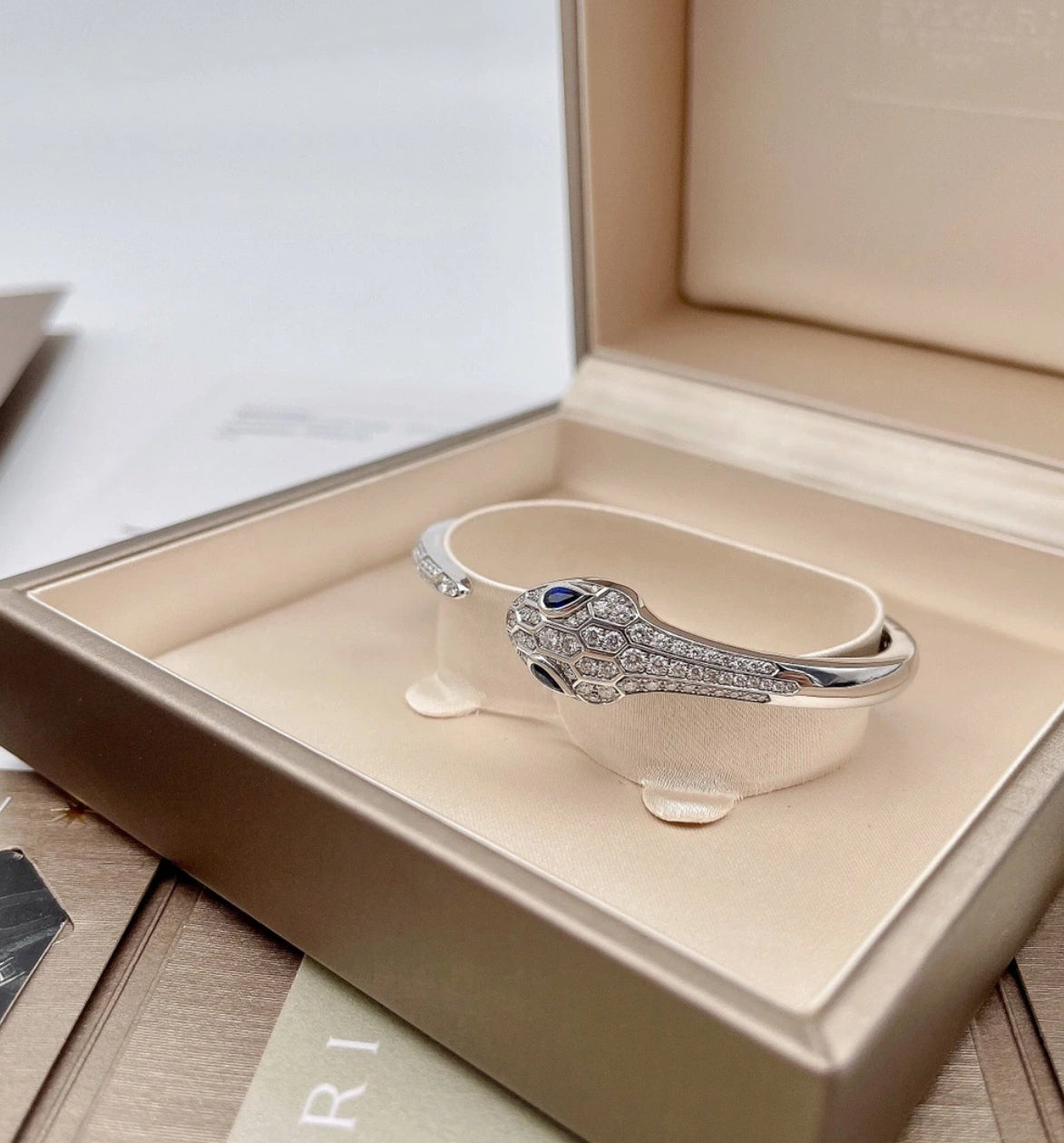 [Lumi Jewelry]HAUTE COUTURE SILVER SERPENTI BRACELET