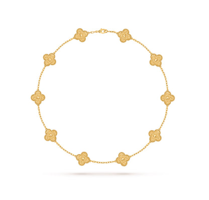 [Lumi Jewelry]CLOVERS THE 10-MOTIFS NECKLACE