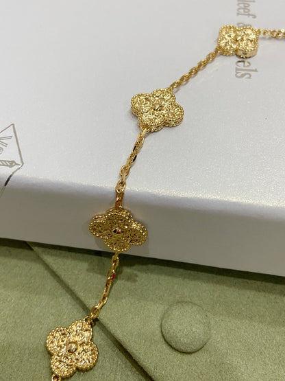 [Lumi Jewelry]CLOVERS THE 10-MOTIFS NECKLACE