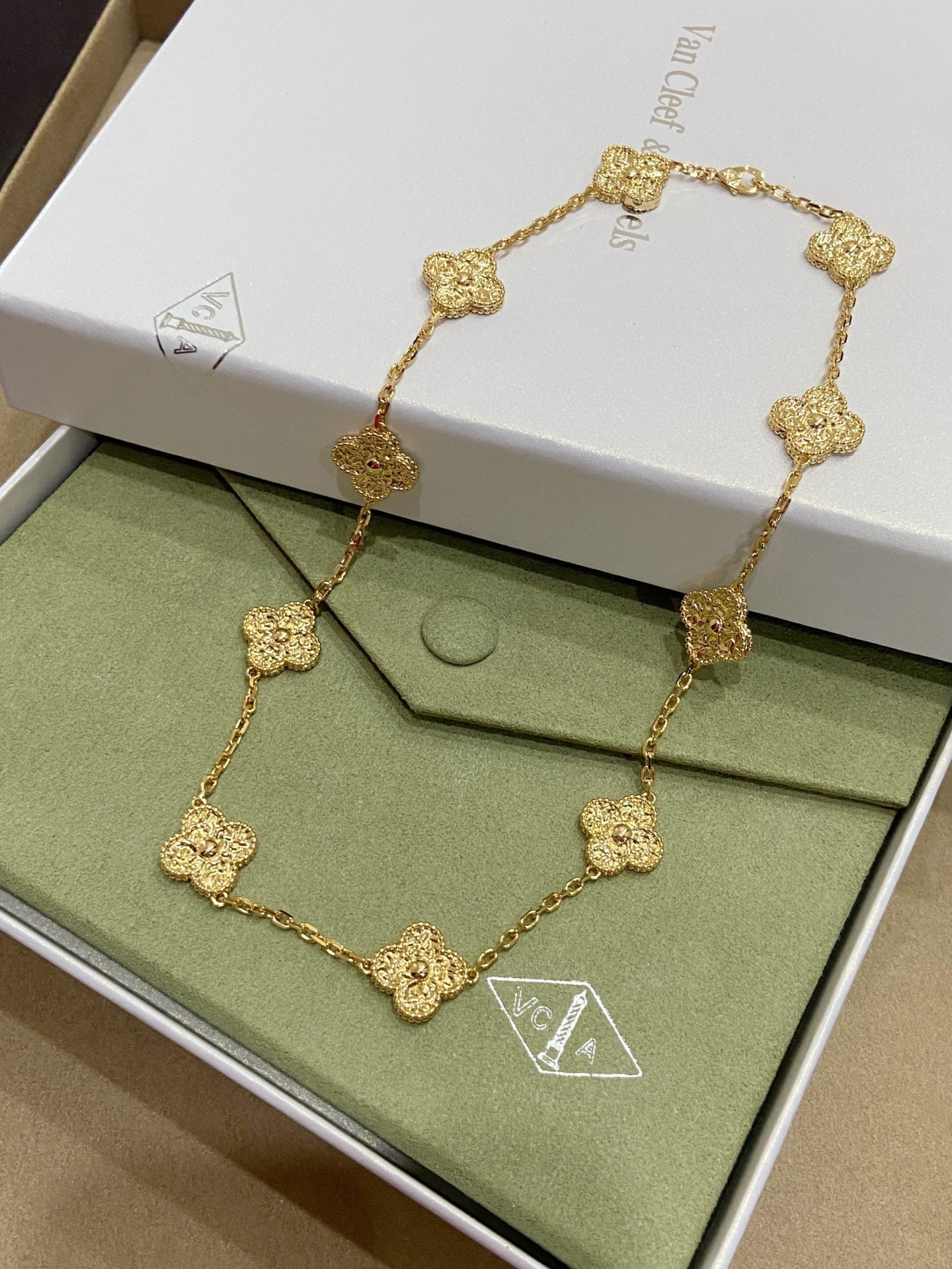 [Lumi Jewelry]CLOVERS THE 10-MOTIFS NECKLACE