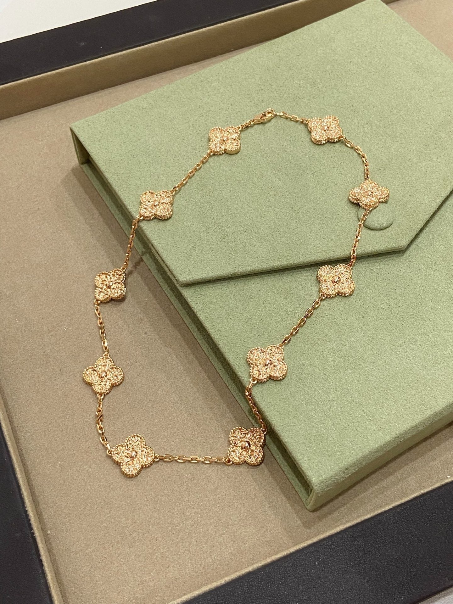 [Lumi Jewelry]CLOVERS THE 10-MOTIFS NECKLACE