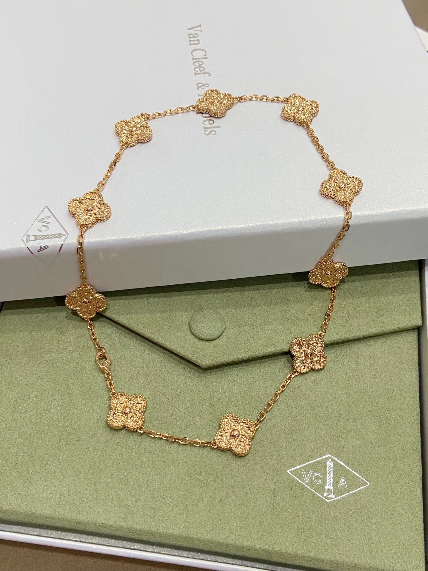 [Lumi Jewelry]CLOVERS THE 10-MOTIFS NECKLACE