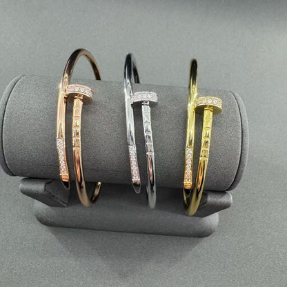 [Lumi Jewelry]JUSTE BRACELET 2.5MM DIAMONDS NEW