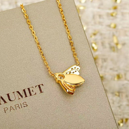[Lumi Jewellery]Bee My Love Bee Diamond Necklace