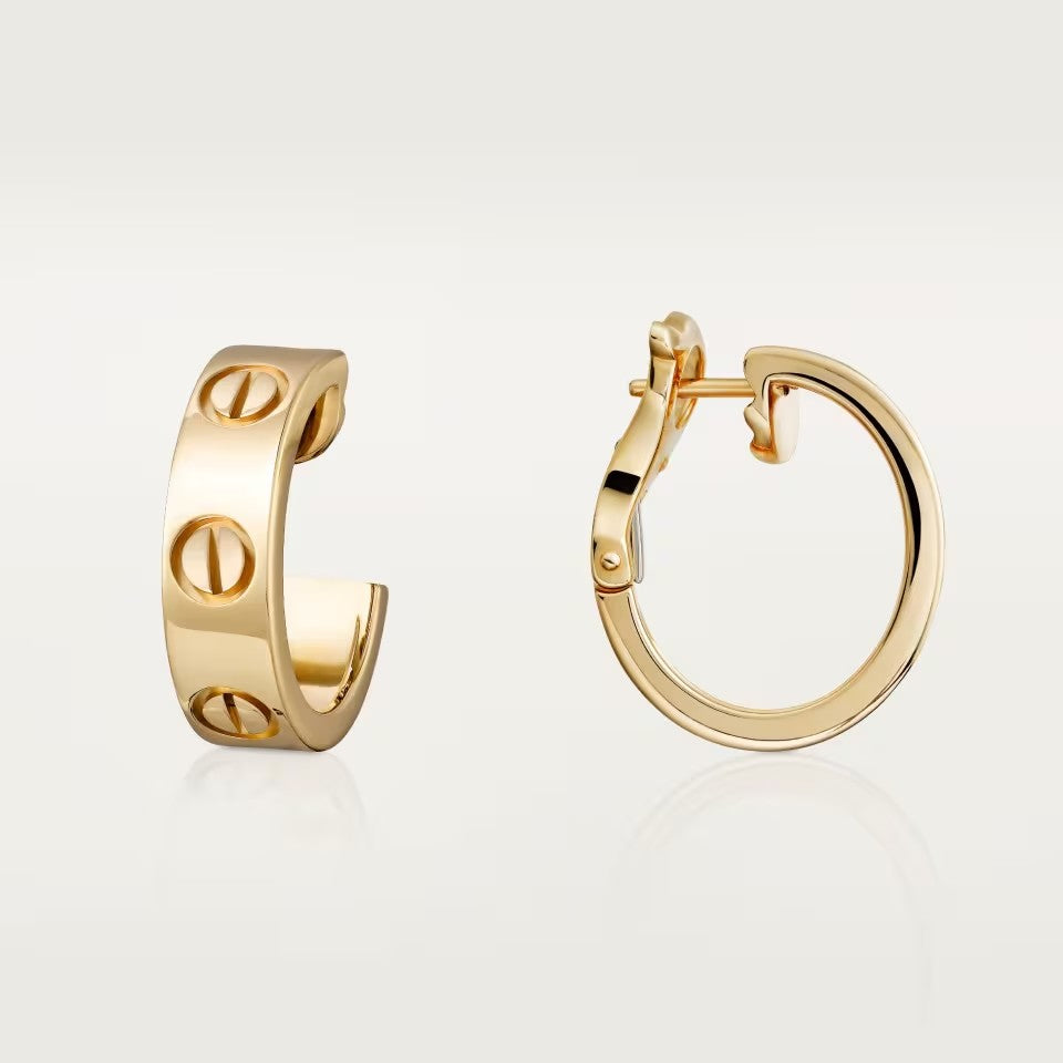 [Lumi Jewelry]LOVE 5.5MM EARRINGS