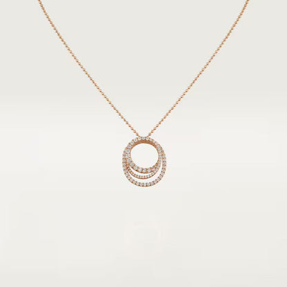 [Lumi Jewelry]ETINCELLE  FULL DIAMOND NECKLACE