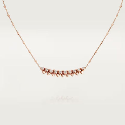 [Lumi Jewelry]CLASH  MEDIUM DIAMOND NECKLACE
