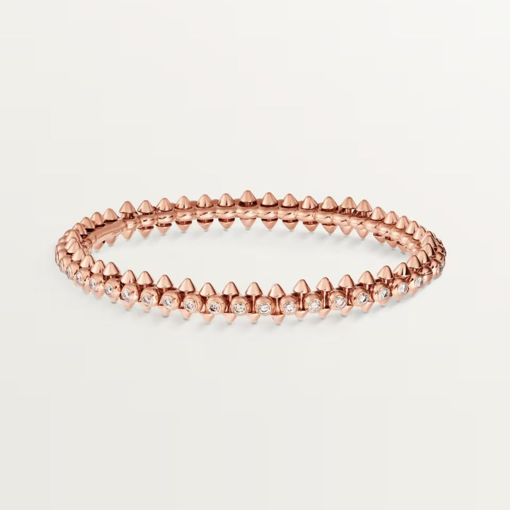 [Lumi Jewelry]CLASH  BRACELET 8MM DIAMONDS