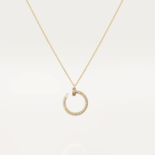 [Lumi Jewelry]JUSTE NECKLACE GOLD DIAMONDS