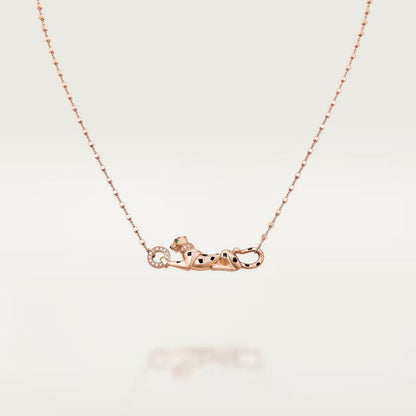 [Lumi Jewelry]PANTHERE FULL DIAMOND NECKLACE