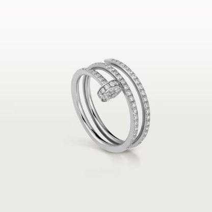 [Lumi Jewelry]JUSTE RING 4.8MM FULL DIAMOND