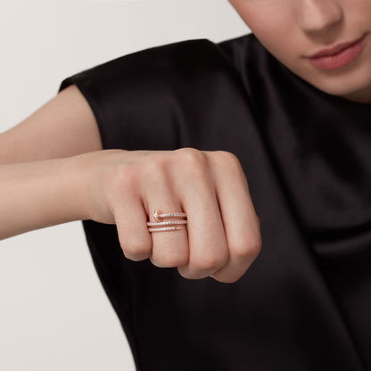 [Lumi Jewelry]JUSTE RING 4.8MM FULL DIAMOND
