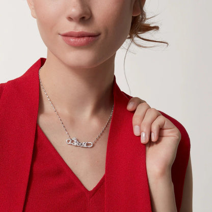 [Lumi Jewelry]PANTHERE PAVED DIAMOND NECKLACE