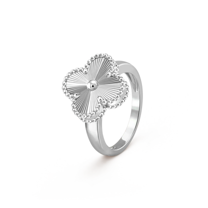 [Lumi Jewelry]CLOVER SILVER RING