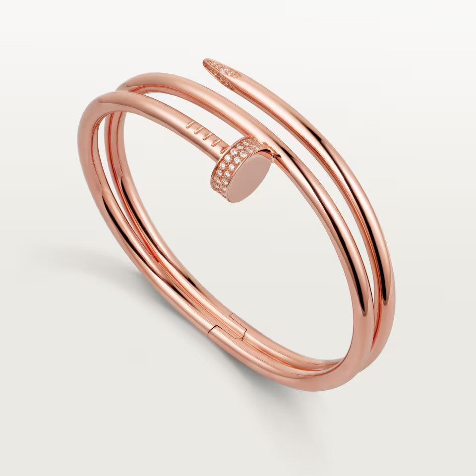 [Lumi Jewelry]JUSTE BRACELET 3.5MM DOUBLE ROW DIAMOND