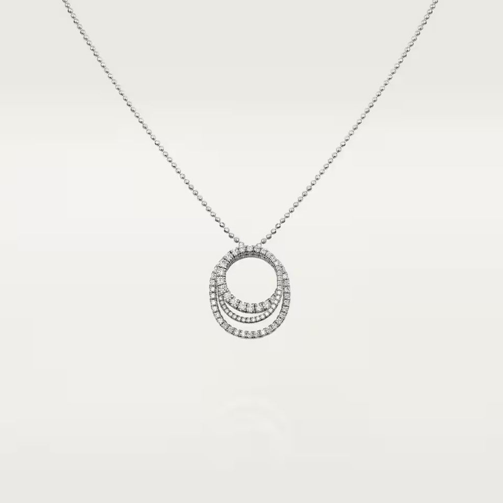 [Lumi Jewelry]ETINCELLE  FULL DIAMOND NECKLACE