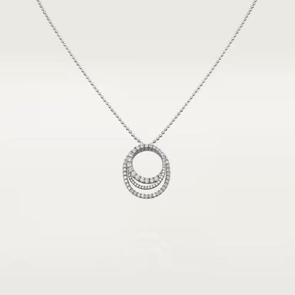 [Lumi Jewelry]ETINCELLE  FULL DIAMOND NECKLACE