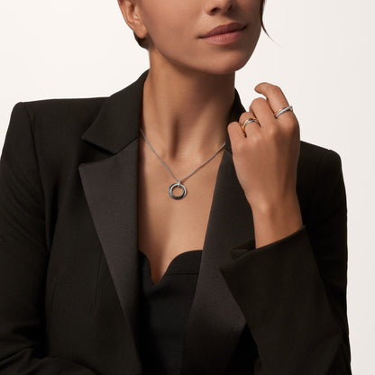 [Lumi Jewelry]TRINITY CERAMIC NECKLACE