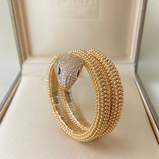 [Lumi Jewelry]HAUTE COUTURE  ROSE GOLD SERPENTI BRACELET
