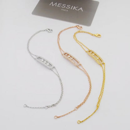 [Lumi Jewelery] Move Classique pav辿 bracelet