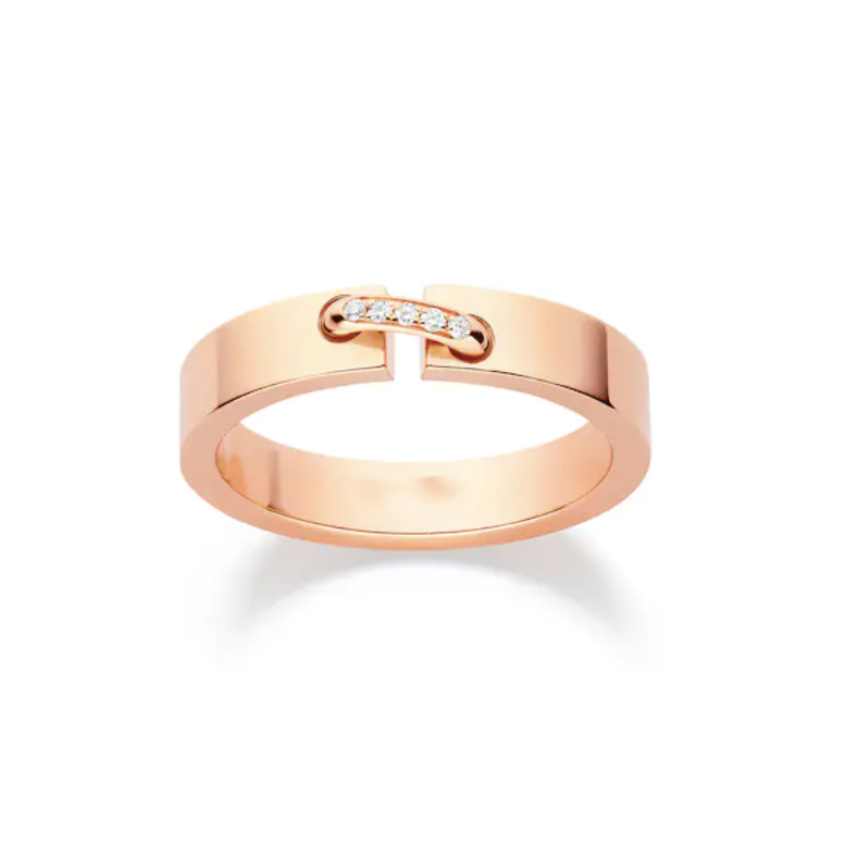 [Lumi Jewelry]ALLIANCE LIENS VIDENCE DIAMOND 4MM RING