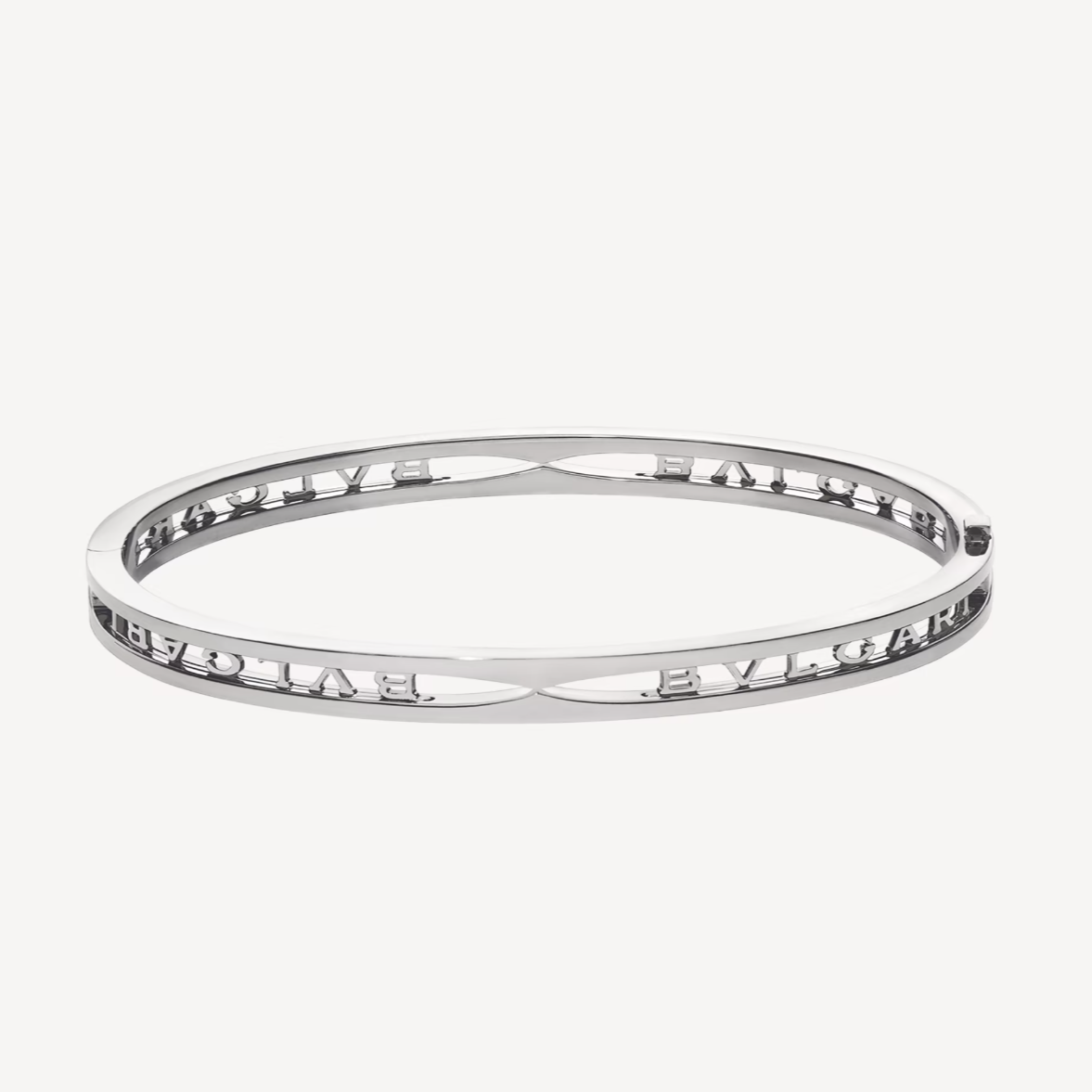 [Lumi Jewelry]ZERO 1 SPIRAL LOGO SILVER BRACELET