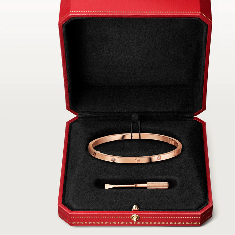 [Lumi Jewelry]LOVE BRACELET 3.65MM 6 DIAMONDS