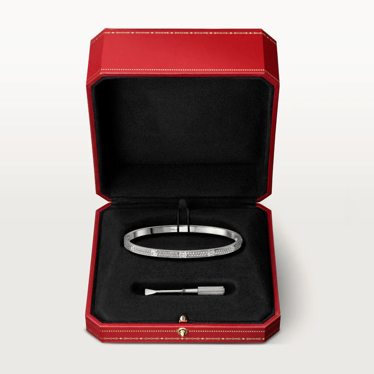 [Lumi Jewelry]LOVE BRACELET 3.65MM DIAMOND-PAVED