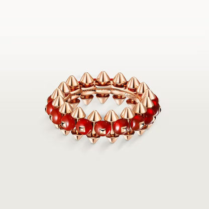 [Lumi Jewelry]CLASH 7.9MM AGATE CHALCEDONY RING